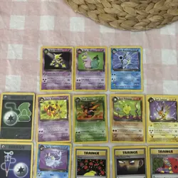 Pokemon TCG Team Rocket Card Bundle Job Lot WOTC 1999 Vintage no dupes x1 1st ed - Image 4