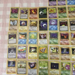 Pokemon TCG Team Rocket Card Bundle Job Lot WOTC 1999 Vintage no dupes x1 1st ed - Image 5