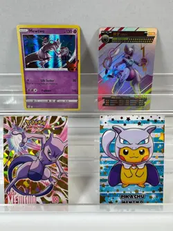 Pokemon Lot of Cards and Stickers All Mewtwo #150 Mewtwo Only Pokemon Lot of 22 - Image 5