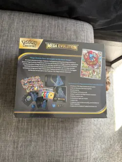 Pokemon Mega Evolution Elite Trainer Box with Riolu Full-Art Promo Card 2023 - Image 2