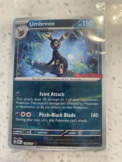 Lot Of 2 Sealed Pokemon Promo Cards 2023 Umbreon Tinkaton - Image 2