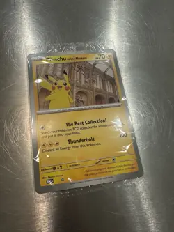 Pokemon TCG Pikachu at the Museum Jumbo Promo Card Natural History Museum UK - Image 2