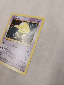 Pokemon Drowzee Base Set 1st Edition Common 50 HP Basic Card 49/102 - Image 2