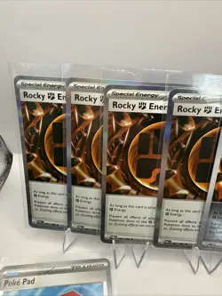 Perfect Order Energy HOLO CARD LOT OF 16 Telepathic/Growing/Rocky PACK FRESH - Image 2