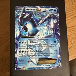 Pokemon Articuno EX Ultra Rare Plasma Storm Holo 170 HP 25/135 Card - Image 1