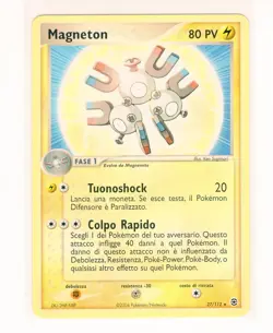 ~ITA~ ITALIAN Magneton 27/112 FRLG FireRed LeafGreen Pokemon Card (g3) - Image 1