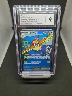 Pidgeot Ex 225/197 - Obsidian Flames - CGC - Pokemon Card (Equiv. PSA BGS) - Image 1
