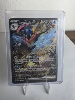 Pokemon TCG Greninja EX 132 Scarlet & Violet Promo Holo Card NM Condition - Image 1