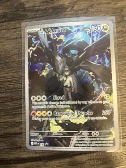N’s Zekrom 031 Black Star Promo Pokemon TCG Card Near Mint Condition Rare - Image 2