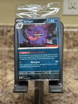 Pokemon TCG Gengar GameStop Promo Sealed Promo Card - Image 1