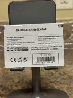 Pokemon TCG Gengar GameStop Promo Sealed Promo Card - Image 2