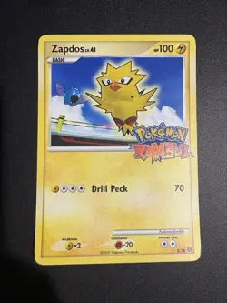 Zapdos Pokemon Rumble 8/16 Promo Card - Image 2