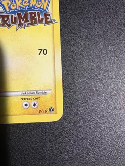 Zapdos Pokemon Rumble 8/16 Promo Card - Image 3