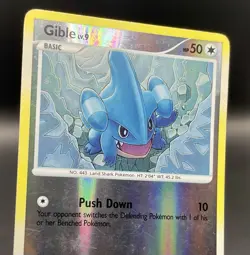 Gible 85/123 Mysterious Treasures (2007) Reverse Holo Common Card Pokemon TCG - Image 3