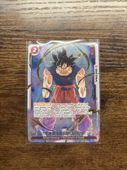 Dragon Ball Fusion World Card FB02-035 Glimpse of Hidden Arrogance Parallel Alt - Image 1