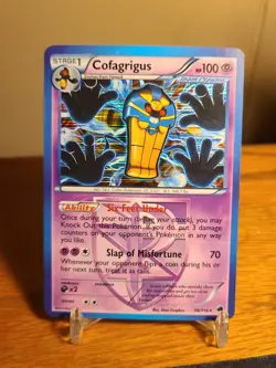 Cofagrigus Team Plasma Holo Card 56/116 Plasma Freeze - Image 1