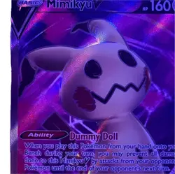 Pokemon TCG Mimikyu V 148/163 Battle Styles Foil Ultra Rare English Card - Image 1