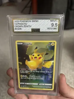 Pikachu Crown Zenith Galarian Gallery Holo Rare Card GG30/GG70 - Image 1