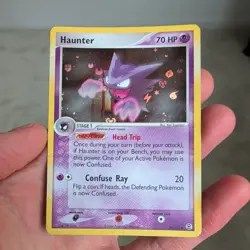 Haunter 34/112 FireRed & LeafGreen Reverse Holo Rare Pokemon Card - Image 2