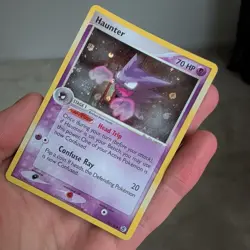 Haunter 34/112 FireRed & LeafGreen Reverse Holo Rare Pokemon Card - Image 3