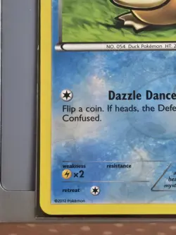 Pokemon TCG Psyduck Reverse Holo Rare Card 32/149 Boundaries Crossed - Image 3