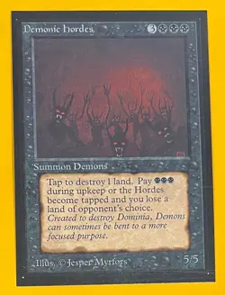 MTG DEMONIC HORDES Collector's Edition (OldManMTG 013-489) - Image 1