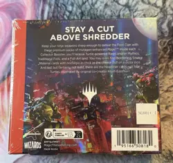 New Sealed MTG Magic The Gathering TMNT Ninja Turtles Collector Booster Box x1 - Image 2