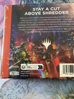 New Sealed MTG Magic The Gathering TMNT Ninja Turtles Collector Booster Box x1 - Image 4