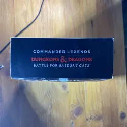 Magic Legends Battle for Baldur's Gate - Draconic Dissent Commander Deck MTG New - Image 4