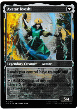 MTG Avatar: The Last Airbender - The Legend of Kyoshi #186 Mythic Rare - Image 2