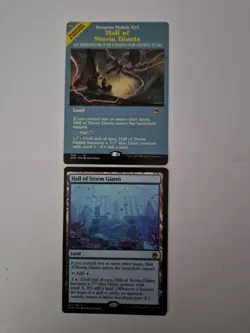 MTG Hall of Storm Giants X2!!Alt Art Adventures In The Forgotten Realms see pics - Image 1