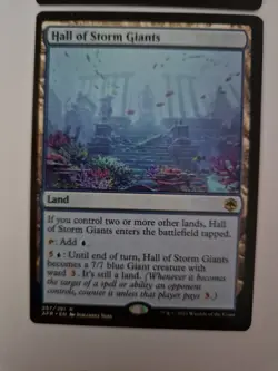 MTG Hall of Storm Giants X2!!Alt Art Adventures In The Forgotten Realms see pics - Image 2