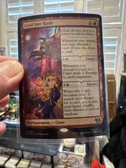 Cool but Rude FOIL Teenage Mutant Ninja Turtles Pack Fresh MTG N/M MINT. - Image 1