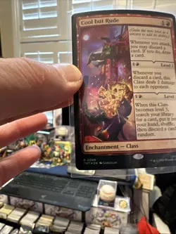 Cool but Rude FOIL Teenage Mutant Ninja Turtles Pack Fresh MTG N/M MINT. - Image 2