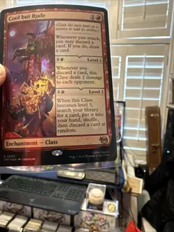 Cool but Rude FOIL Teenage Mutant Ninja Turtles Pack Fresh MTG N/M MINT. - Image 3