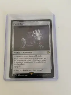 Genji Glove 0258 Non-Foil Final Fantasy Magic the Gathering MTG - Image 1