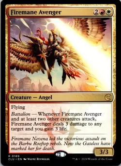 Firemane Avenger R Ravnica: Clue Edition 189 NM - Image 1