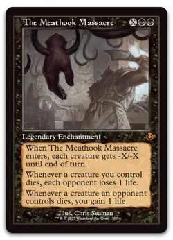 The Meathook Massacre (Retro Frame) #387 (NM) Innistrad Remastered INR Magic MTG - Image 1