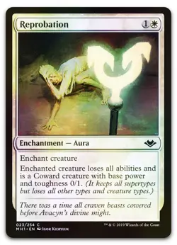 Reprobation #23 (Foil) (NM) Modern Horizons MH1 Magic MTG - Image 1