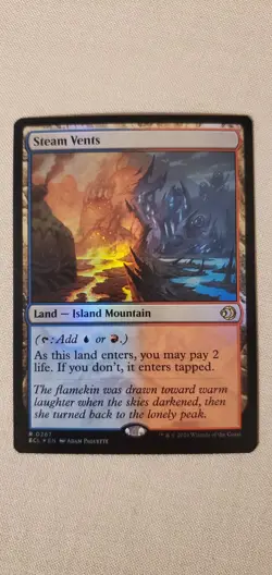 Steam Vents Lorwyn Eclipsed Foil Near Mint - Image 1