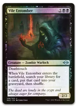 Vile Entomber #108 (Foil) (NM) Modern Horizons 2 MH2 Magic MTG - Image 1