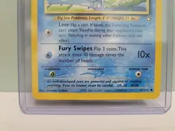 Pokemon TCG Totodile 81/111 Neo Genesis Unlimited MINT - Image 2