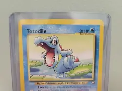 Pokemon TCG Totodile 81/111 Neo Genesis Unlimited MINT - Image 3