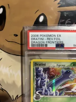 Dratini 46/101 Reverse Holo Stamped 2006 Pokemon EX Dragon Frontiers PSA 9 MINT - Image 3
