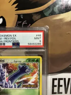 Dratini 46/101 Reverse Holo Stamped 2006 Pokemon EX Dragon Frontiers PSA 9 MINT - Image 4