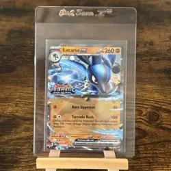 Stamped Lucario ex 051/131 - Pokemon Prismatic Evolutions Card - NM - Image 1