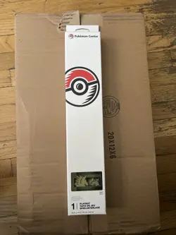 Pokemon TCG Game Boy Inspired Opening Scene Playmat Gengar Nidorino IN HAND - Image 1