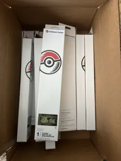 Pokemon TCG Game Boy Inspired Opening Scene Playmat Gengar Nidorino IN HAND - Image 2