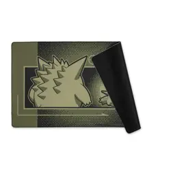 Pokemon TCG Game Boy Inspired Opening Scene Playmat Gengar Nidorino IN HAND - Image 4