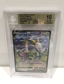 Pokemon Becket 10 Pristine Silver Tempest: Trainer Gallery Serperior V TG13/TG30 - Image 1